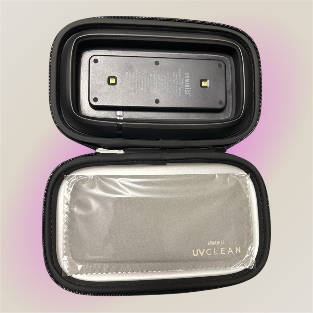 Homedics UV Clean Portable Sanitizer in White